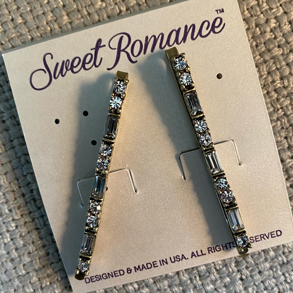Sparkly Bobby Pin Hair accessories. PROM. Dance.